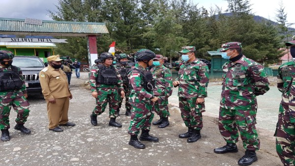 Ilustrasi pasukan TNI yang bertugas di Papua-1637409661