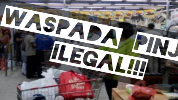 Ilustrasi peringatan waspada pinjol ilegal-1640930185