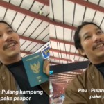 Pria Ini Pulang Kampung Pakai Paspor-1712192366