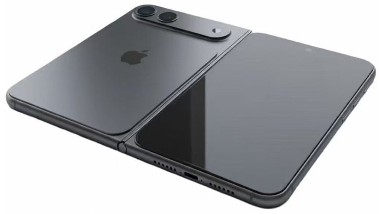 iPhone Fold disebut-sebut akan segera masuk tahap produksi massal dan berpotensi meluncur pada September mendatang. (Foto: Istimewa via GSM Arena)