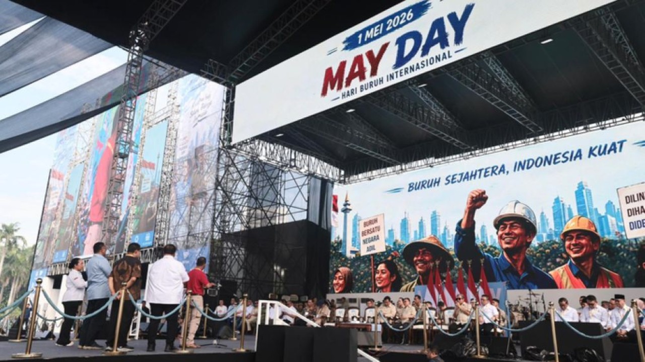 Hari Buruh Internasional (May Day) 2026. (Foto: Dok/Istimewa/Bakom RI)