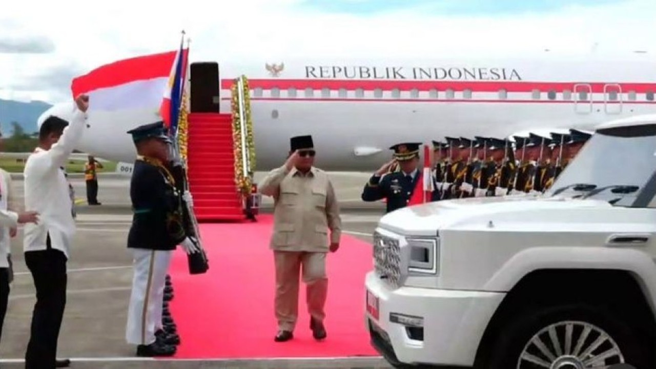 Presiden Prabowo Subianto tiba di Cebu, Filipina, pada Kamis (7/5/2026) pukul 13.48 waktu setempat untuk menghadiri Konferensi Tingkat Tinggi (KTT) ke-48 ASEAN pada 7-8 Mei 2026. (Foto: Istimewa)