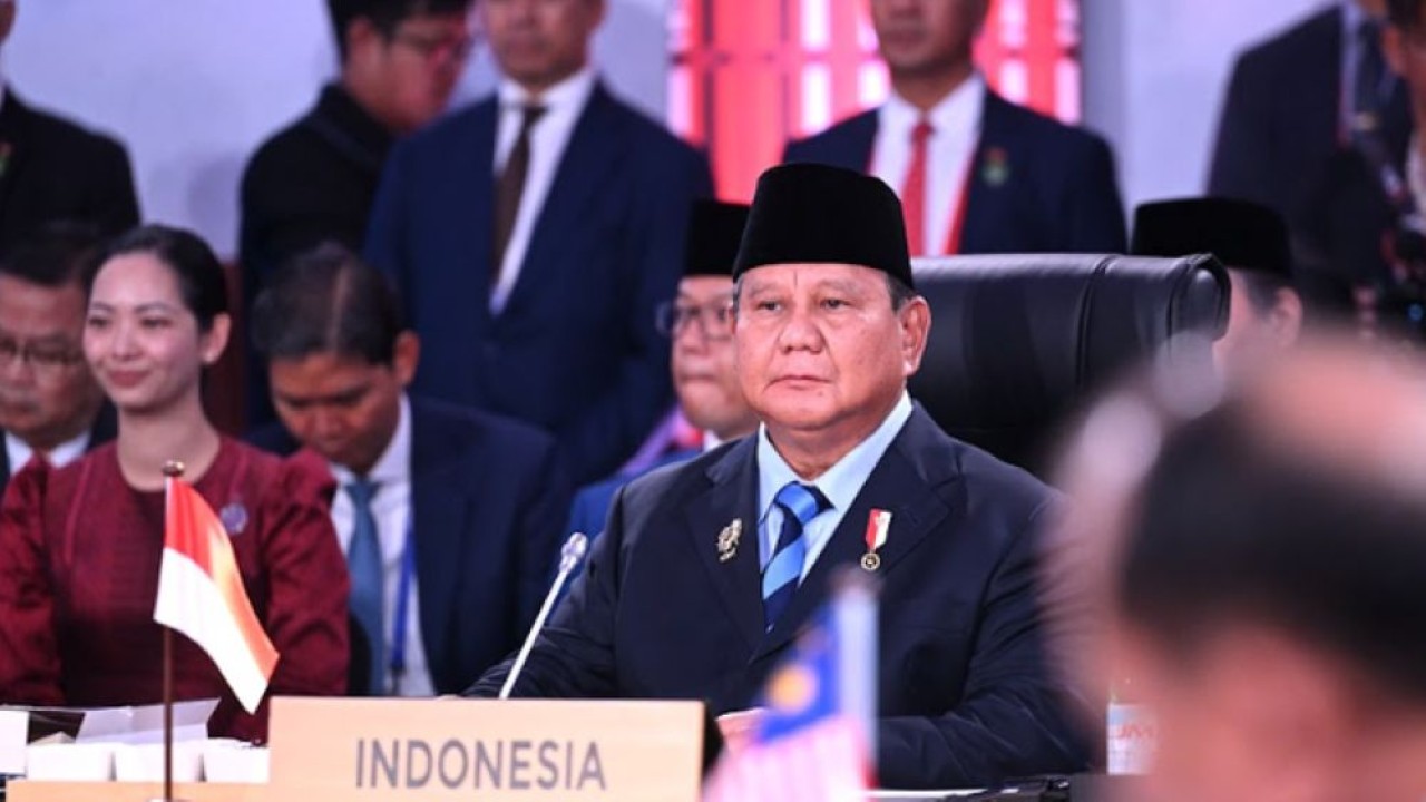 Presiden Prabowo Subianto di KTT ASEAN ke-48 di Cebu Filipina. (Foto: Dok/Istimewa/Bakom RI)
