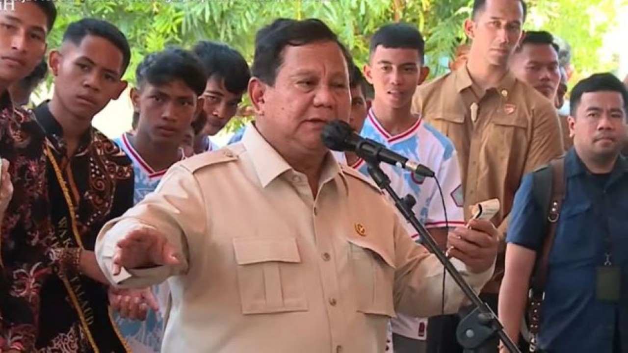 Presiden Prabowo Subianto. (Foto: Sekretariat Presiden)