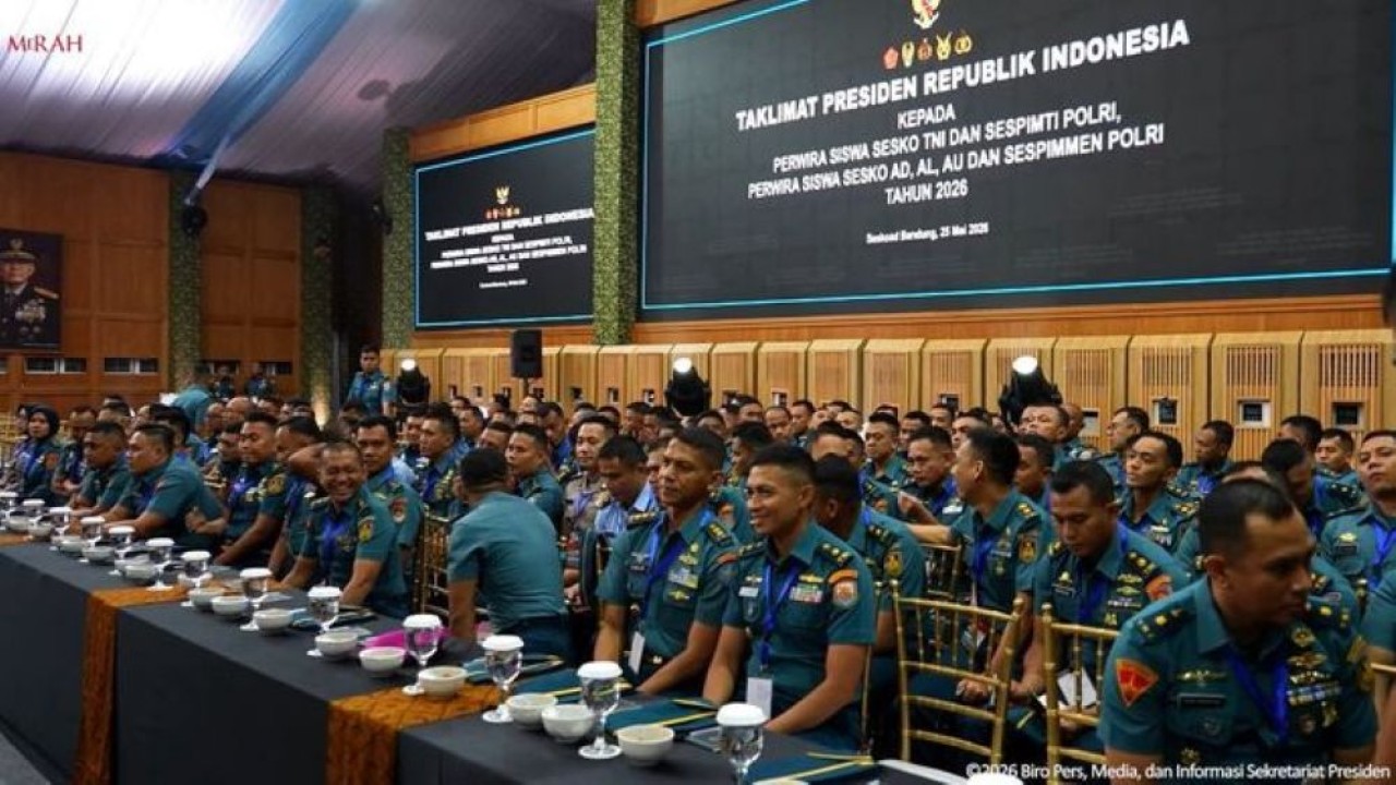 Presiden Prabowo Subianto melakukan kunjungan ke Sekolah Staf dan Komando Angkatan Darat (Seskoad), Bandung, Jawa Barat, Senin, 25 Mei 2026. (Foto: Istimewa)