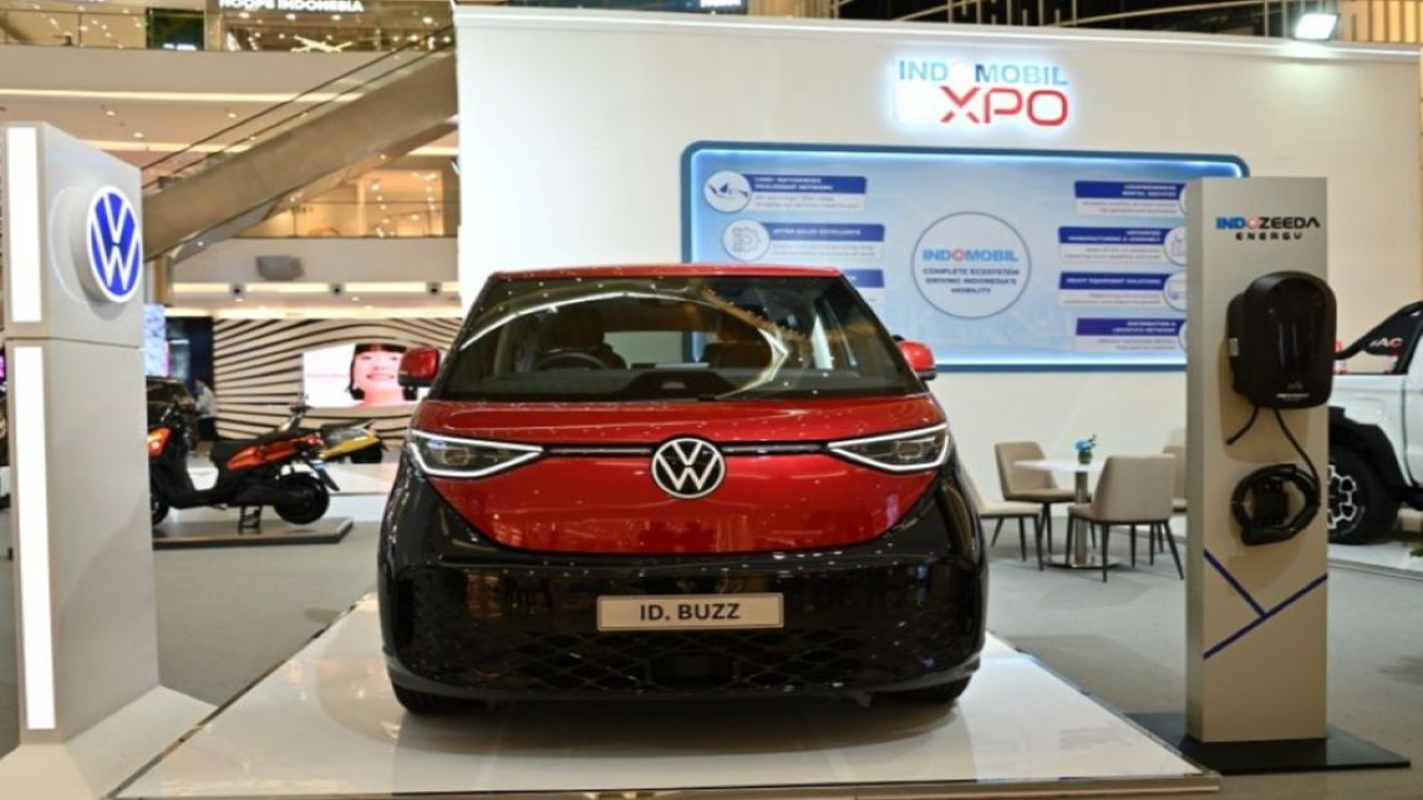 Volkswagen ID. Buzz Eclipse Edition dihadirkan di ajang Indomobil Expo, di Jakarta, pada 5-17 Mei 2026. (Foto: Dok/Istimewa)