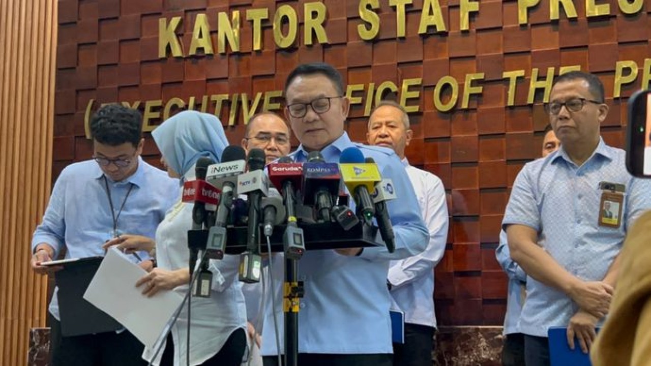 Kepala Staf Kepresidenan Dudung Abdurrahman ( NTVnews)