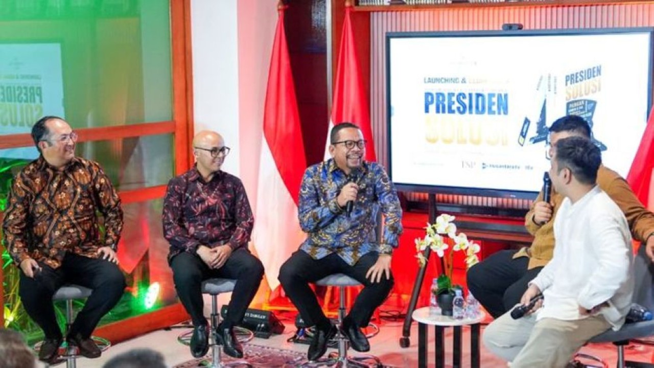 Peluncuran buku "Presiden Solusi". (Foto: Istimewa)