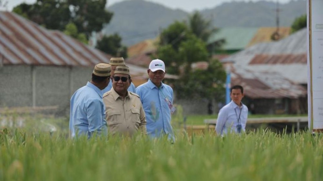 Presiden Prabowo Subianto dalam Puncak Pekan Nasional (PENAS) Petani dan Nelayan XVII di Sport Center Limboto, Kabupaten Gorontalo, Provinsi Gorontalo, pada Rabu, 24 Juni 2026. (Foto: Istimewa)