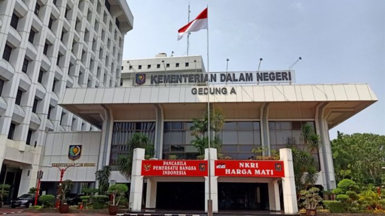 Gedung Kementerian Dalam Negeri (Kemendagri) (Antara)