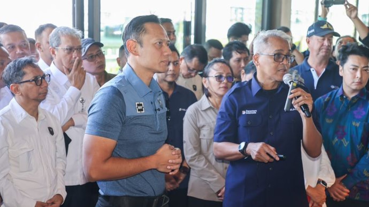 Menko AHY Tinjau Bali Maritime Tourism Hub. (Istimewa)