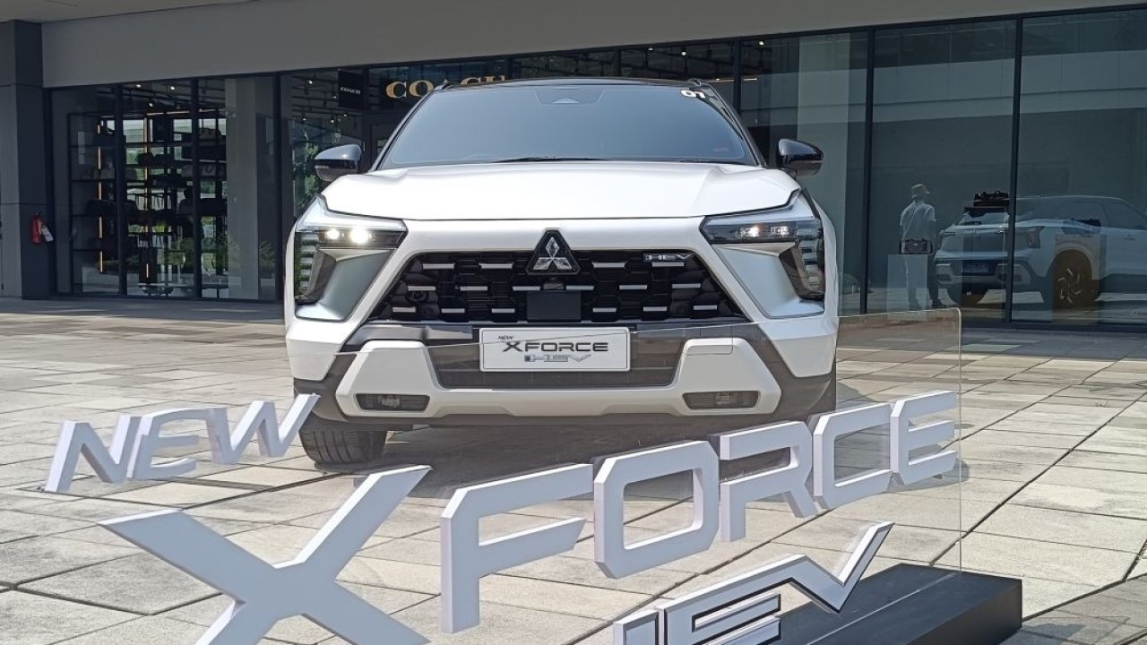 Eksplorasi Mitsubishi New XForce HEV di rute Jakarta-Karawang. (Foto: Adiantoro/NTV)