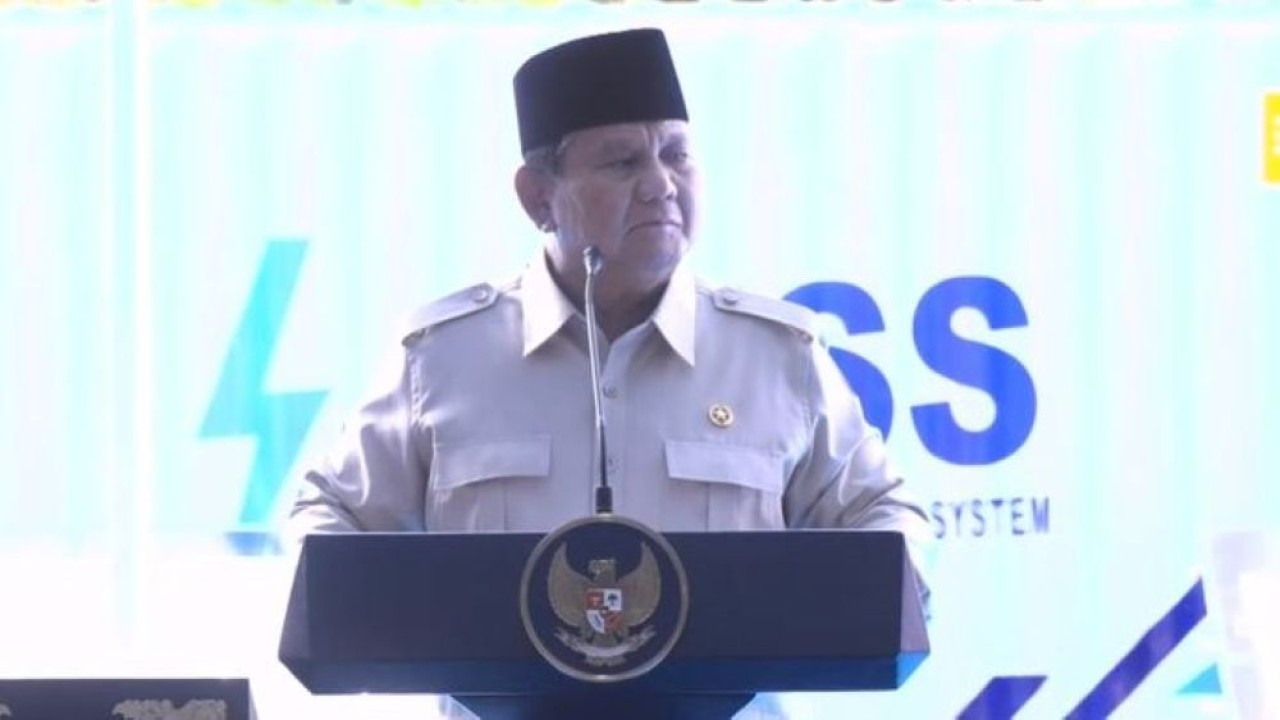 Presiden Prabowo Subianto. (Foto: YouTube Sekretariat Presiden)