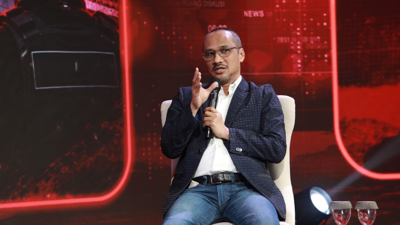 Ketua KPK 2011-2015 Abraham Samad di mega talkshow Suara Nusantara di Nusantara TV