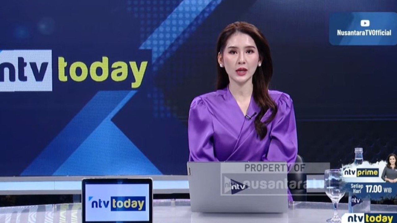 Program "NTV Today" tayang di Nusantara TV setiap hari pukul 11.00 WIB.